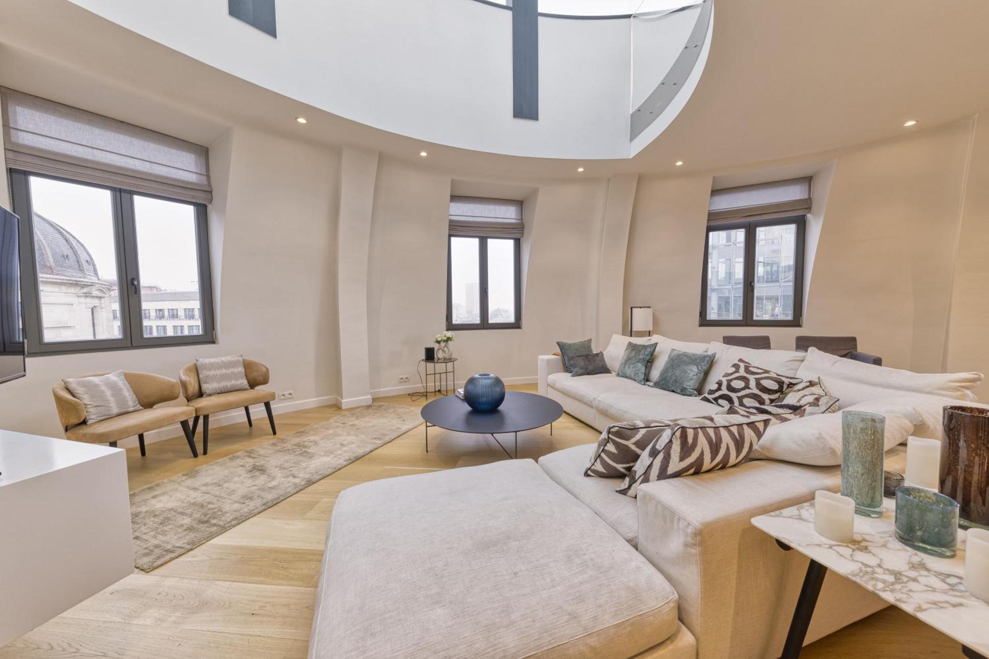 Triplex Penthouse In The City Center Brussels Ngoại thất bức ảnh