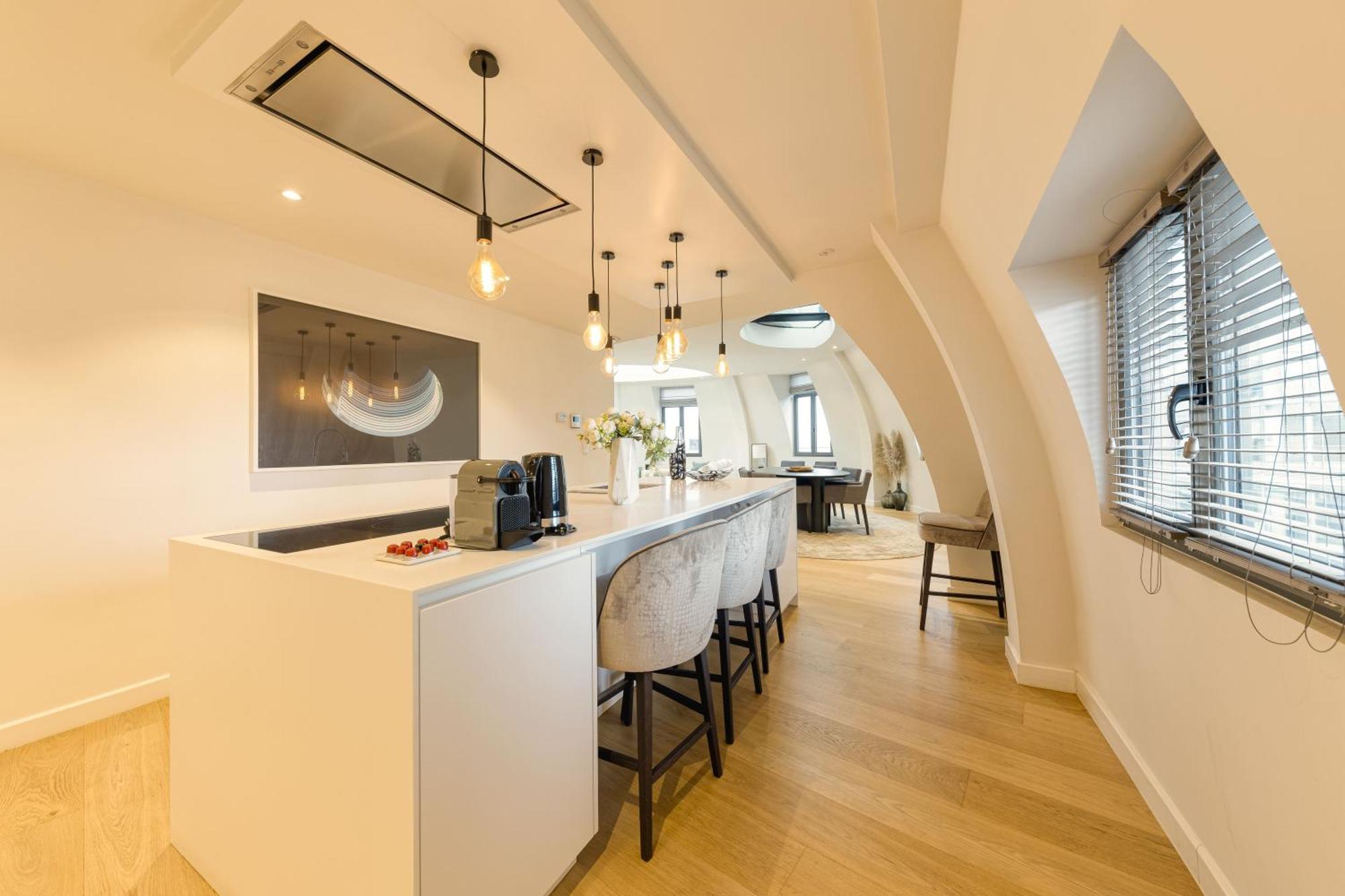 Triplex Penthouse In The City Center Brussels Ngoại thất bức ảnh